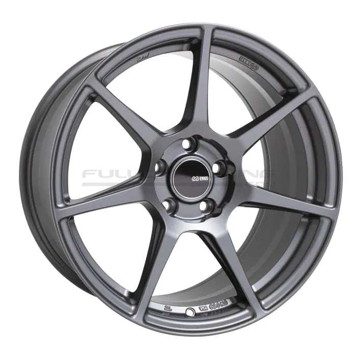 Enkei TFR Wheels 17 Inch 9J ET45 5x100 Flat Gun Metal | Fullcartuning.com