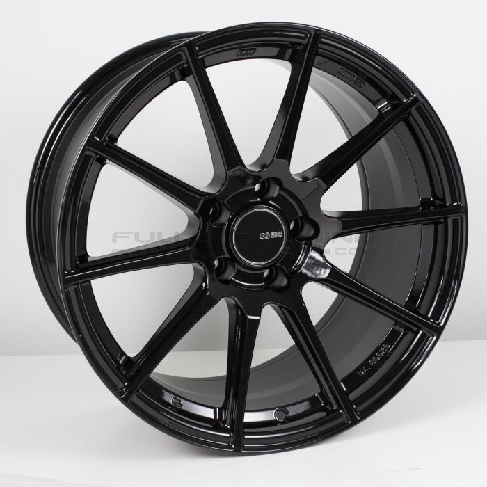 Enkei TS10 Wheels 18 Inch 8J ET50 5x114.3 Gloss Black | Fullcartuning.com