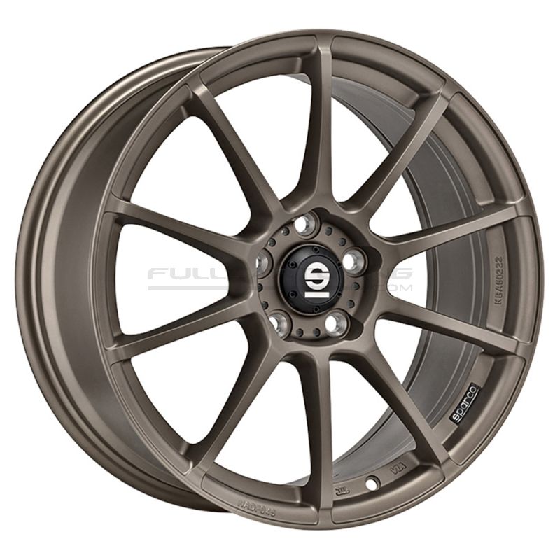Sparco Assetto Gara Wheels 15 Inch 6.5J ET37 4x100 Flat Bronze