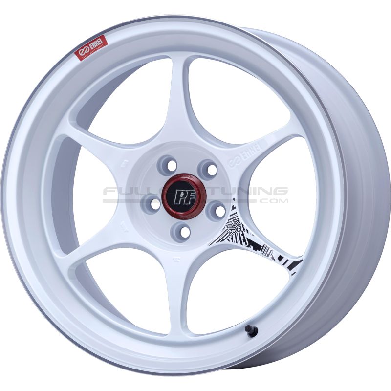 T*o様 ENKEI Racing 16インチ　ホイール　ホワイト5x114.3 Enkei PF06 Wheels 19 Inch 8J ET45 5x114.3 White Machined