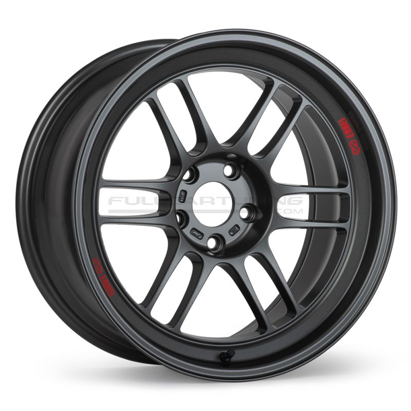 Enkei RPF1 Wheels 18 Inch 9.5J ET12 5x114.3 Flat Gun Metal