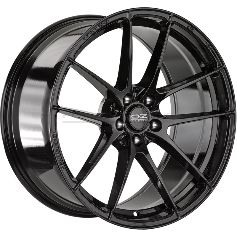 OZ-Racing Leggera HLT Wheels 17 Inch 7.5J ET45 5x114.3 Gloss Black