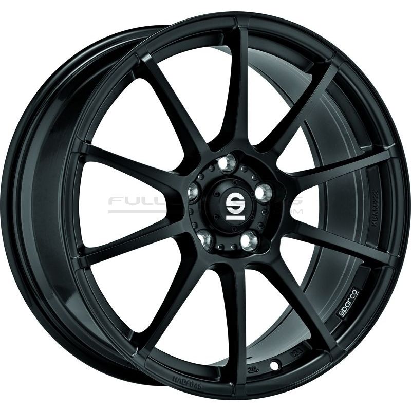 Sparco Assetto Gara Wheels 18 Inch 8J ET48 5x112 Flat Black