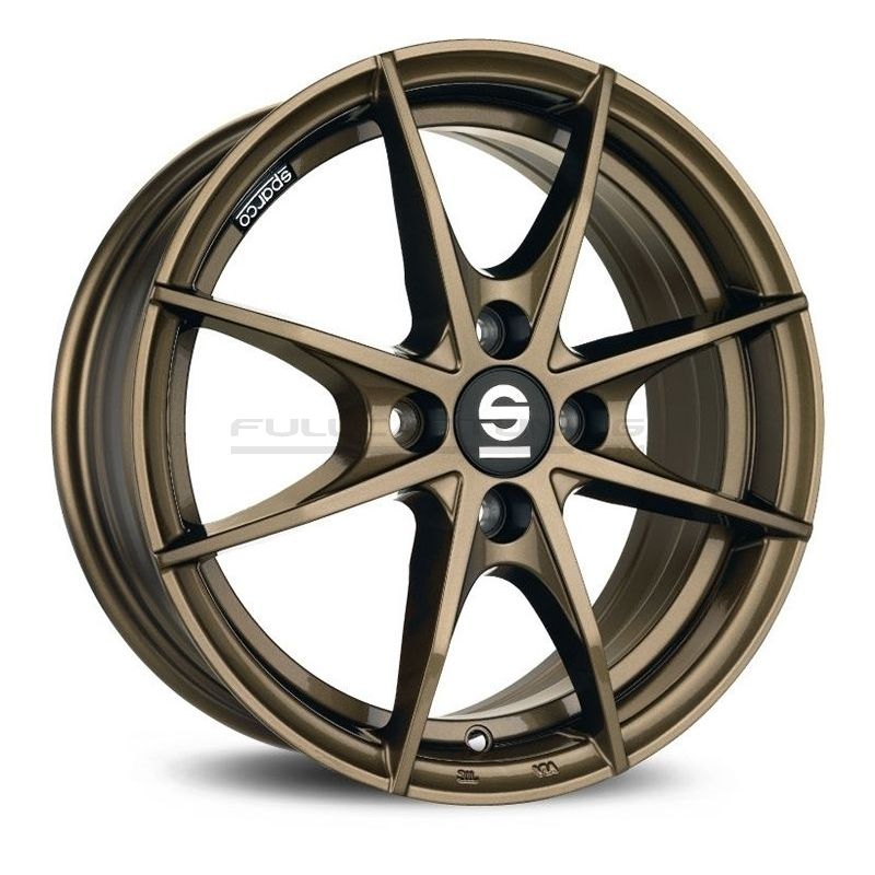 Sparco Trofeo 4 Wheels 16 Inch 6.5J ET42 4x100 Gloss Bronze