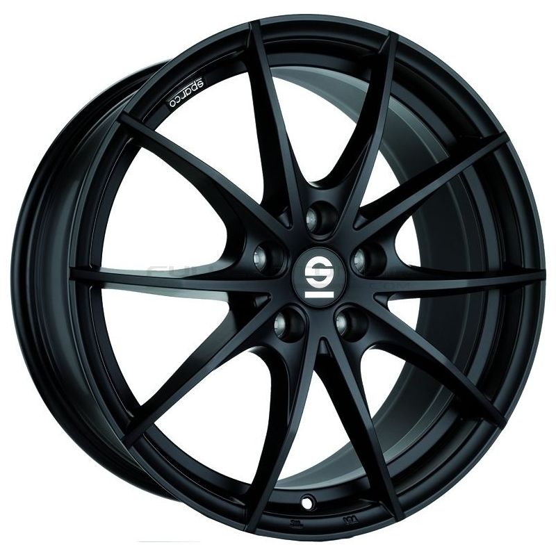 Sparco Trofeo 5 Wheels 17 Inch 7.5J ET36 5x110 Flat Black