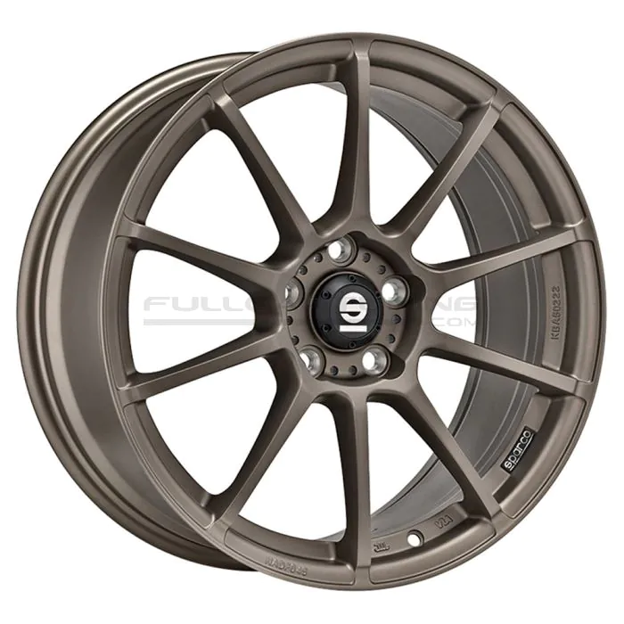 Sparco Assetto Gara Wheels 15 Inch 6.5J ET37 4x100 Flat Bronze