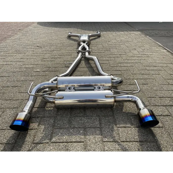 Invidia Cat-back System Gemini Titanium Tip 63.5mm Stainless Steel