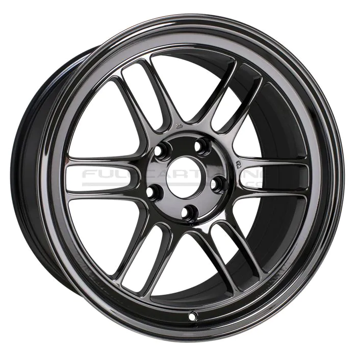 Enkei RPF1 Wheels 18 Inch 10.5J ET15 5x114.3 Black Chrome