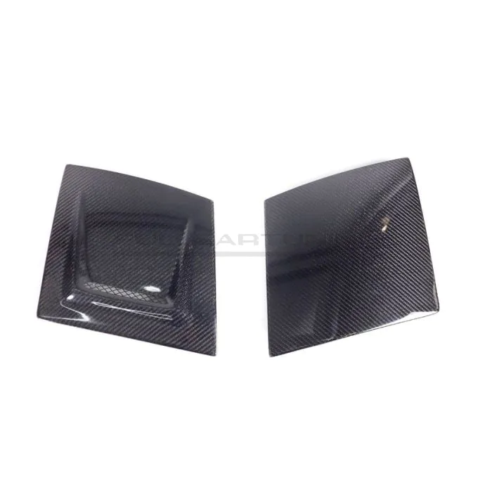 Full Carbon Headlight Cover Vented Carbon Mazda RX-7