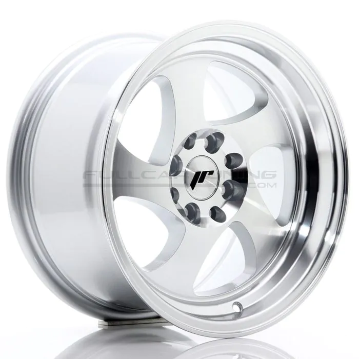 JR-Wheels JR15 Wheels 15 Inch 8J ET20 4x100,4x108 Silver Machined