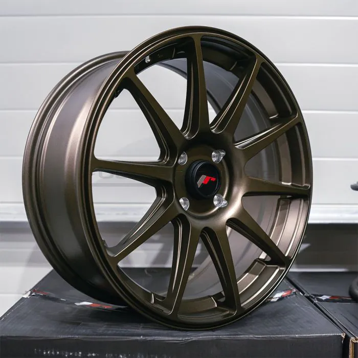 JR-Wheels JR11 Wheels 18 Inch 7.5J ET35 4x108 Dark Flat Bronze