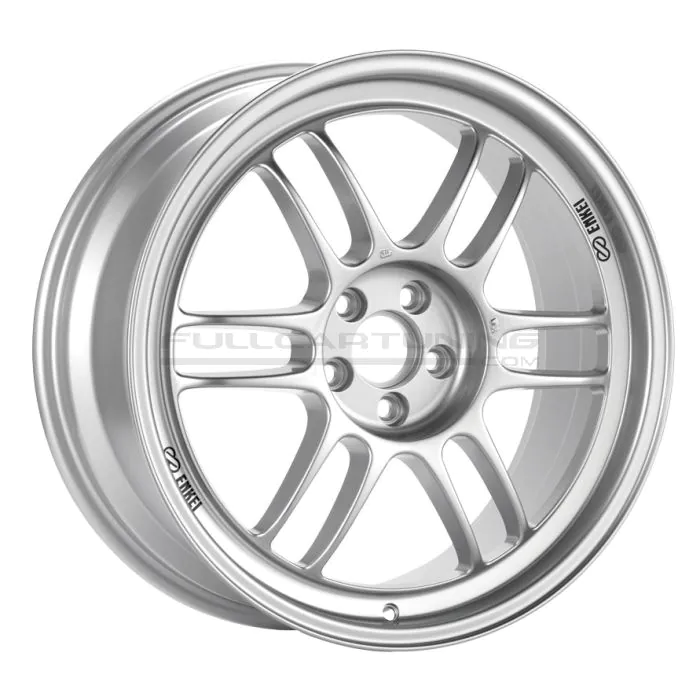 超美品　ENKEI RPF1 4H pcd100 16×7j Enkei RPF1 Wheels 16 Inch 7J ET35 4x100 Flat Silver