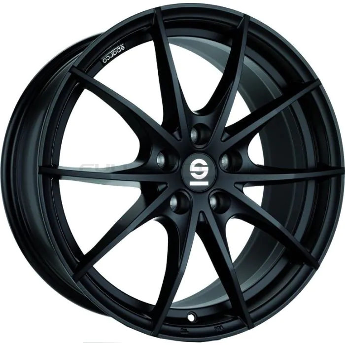 Sparco Trofeo 5 Wheels 17 Inch 7.5J ET45 5x120 Flat Black