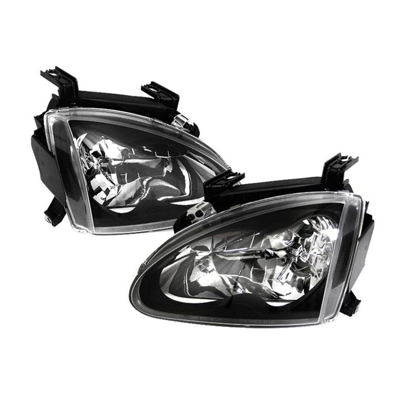 Sonar Headlights Black Housing Honda Del Sol | Fullcartuning.com