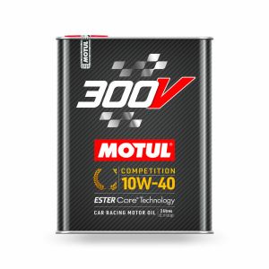 Motul Engine Oil 300V Competition 2 Liter 10W-40 100 Synthetic