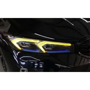 SK-Import Front Daytime Running Lights LED Yellow BMW 3-serie LCI