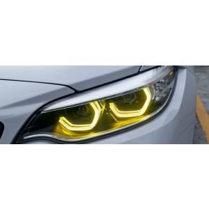 SK-Import Front Daytime Running Lights LED Yellow BMW 2-serie LCI