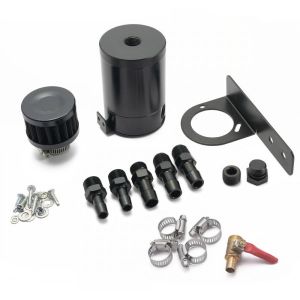 SK-Import Oil Catch Can Kit 350ml Aluminum