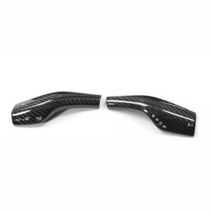 SK-Import Turn Signal & Wiper Stalk Covers Carbon Tesla Model 3, Model Y