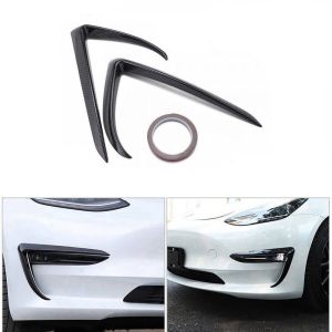 SK-Import Front Fog Light Trim Carbon Tesla Model 3