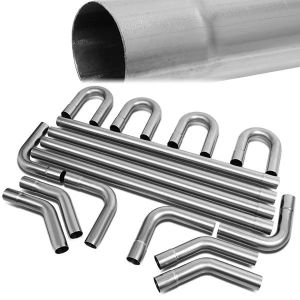 J2 Engineering Universal Exhaust Pipe Set 57mm Steel