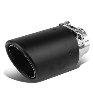 J2 Engineering Exhaust Tip Carbon 60mm Stainless Steel