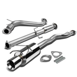 SK-Import Cat-back System Double-wall Tip 57mm Stainless Steel Honda Accord