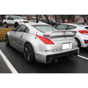 SK-Import Rear Spoiler Nismo RS Style Black ABS Plastic Nissan 350Z