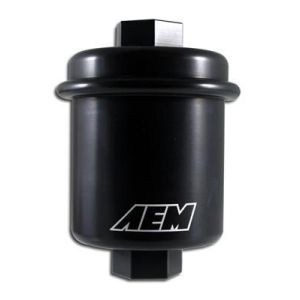AEM Fuel Filter High Flow Black Honda Civic,CRX,Del Sol