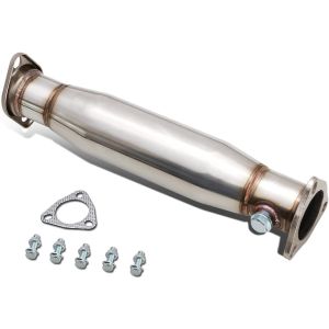 SK-Import Silenced Decat 60.5mm Stainless Steel Honda Civic,Del Sol