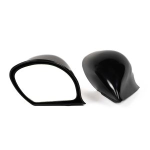 SK-Import Side Mirrors Group N Style Manual Adjustable Black ABS Plastic