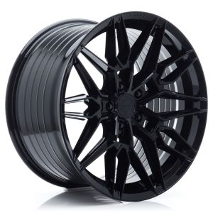 Concaver CVR6 Wheels 19 Inch 8J ET20-40 Custom PCD Performance Concave Flow Form Platinum Black