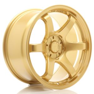 JR-Wheels SL03 Super Light Wheels 18 Inch 9.5J ET20-38 Custom PCD Flow Form Gold