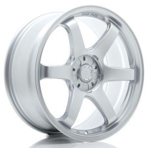 JR-Wheels SL03 Super Light Wheels 19 Inch 8.5J ET20-42 Custom PCD Flow Form Flat Silver
