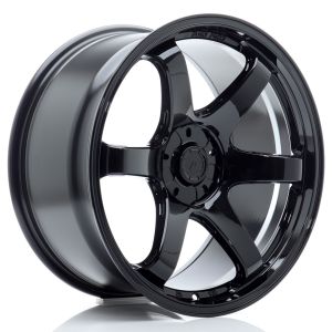 JR-Wheels SL03 Super Light Flow Formed Wheels 19 Inch 9J ET20-31 Custom PCD Flow Form Gloss Black