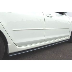 ABS Dynamics Side Skirts Black ABS Plastic Mazda 3