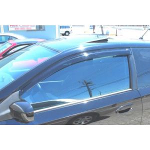 SK-Import Front Side Window Visor JDM Style 3-Doors Smoke Plastic Honda Civic