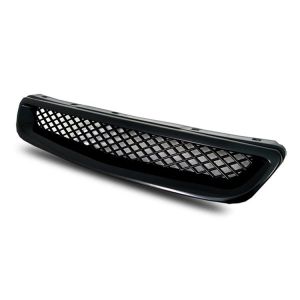ABS Dynamics Grill Type R Style Black ABS Plastic Honda Civic Pre-Facelift 1996-1998 Phase 1