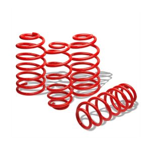 SK-Import Lowering Springs Red Steel Honda Civic,CRX,Shuttle