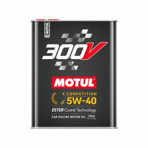 Motul Engine Oil 300V Competition 2 Liter 5W-40 100 Synthetic