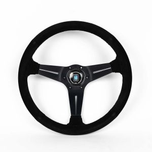 Nardi Steering Wheel Deep Dish Black 350mm Suede