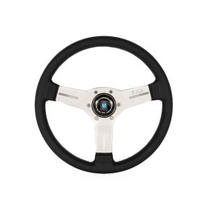 Nardi Steering Wheel Flat Black 330mm Perforated Leather