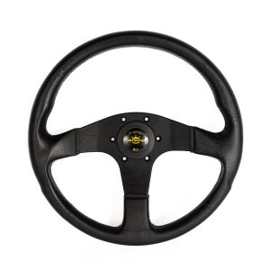 Personal Steering Wheel Flat Black 330mm Polyurethane