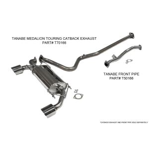 Revel Cat-back System Medalion Touring Stainless Steel Subaru,Toyota