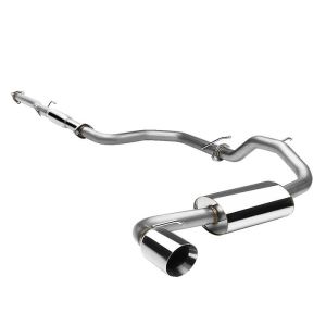 SK-Import Cat-back System Double-wall Tip 61mm Stainless Steel Honda Civic