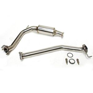 M2 Motorsport Mid-pipe Polished Stainless Steel Honda Civic