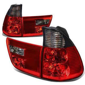 SK-Import Tail Light Red Lens Smoke Lens BMW X5 Pre LCI