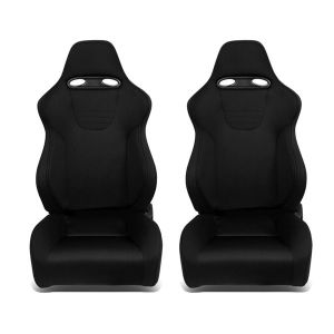 SK-Import Seat Adjustable Black Fabric