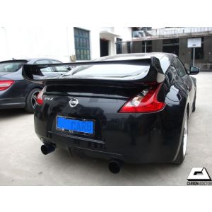 Full Carbon Rear Spoiler Veilside Version lll Style Fiberglass Nissan 370Z