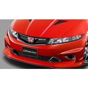 SK-Import Front Grill Mugen Style With Mesh Fiberglass Honda Civic
